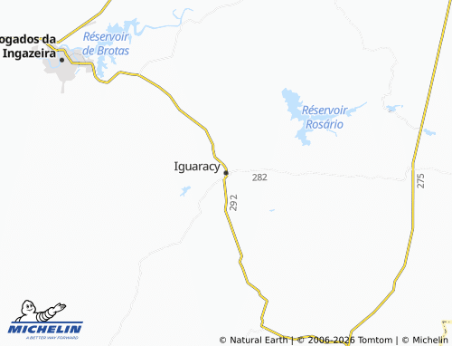 Carte MICHELIN Iguaracy - ViaMichelin