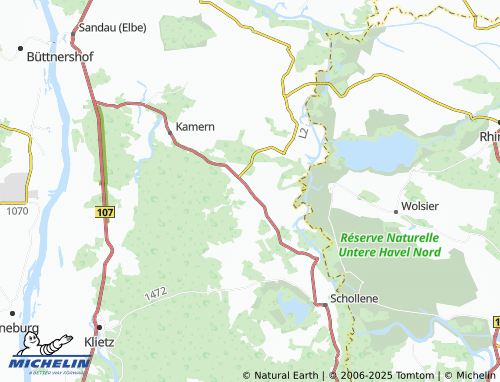 MICHELIN Rehberg map - ViaMichelin