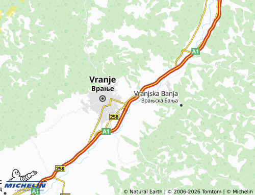 Carte MICHELIN Suvi Dol - ViaMichelin