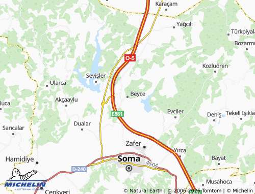 Mappa MICHELIN Beyce - ViaMichelin