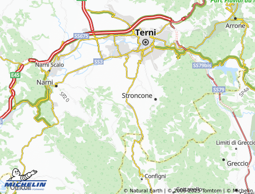 MICHELIN Vascigliano map - ViaMichelin