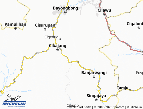 MICHELIN Mekarjaya map - ViaMichelin