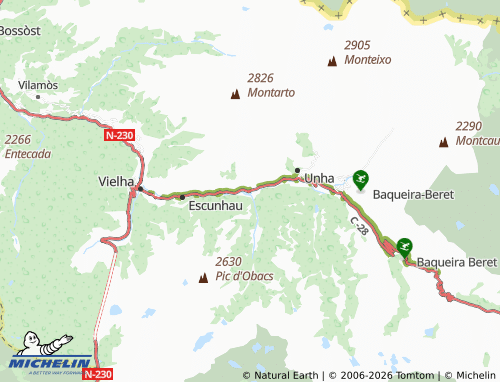 Mappa MICHELIN Arties - ViaMichelin