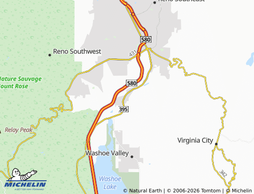 Mappa MICHELIN Pleasant Valley - ViaMichelin