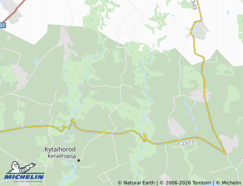 MICHELIN Brovari map - ViaMichelin