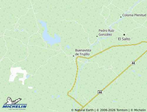 Mapa MICHELIN Buenavista de Trujillo - ViaMichelin