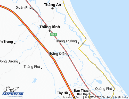 Mapa MICHELIN Bình Tú - ViaMichelin