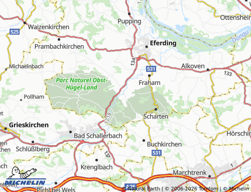 MICHELIN Steinholz map - ViaMichelin