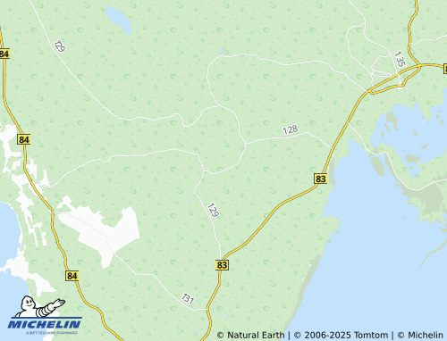 MICHELIN Kuriste map - ViaMichelin