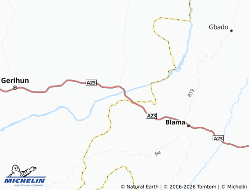 Mapa MICHELIN Jembe - ViaMichelin