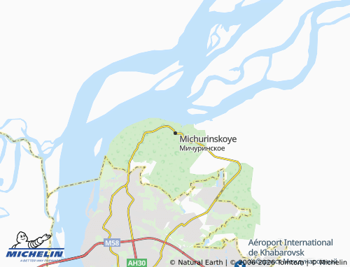 MICHELIN-Landkarte Michurinskoye - ViaMichelin