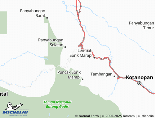 MICHELIN Huta Raja map - ViaMichelin