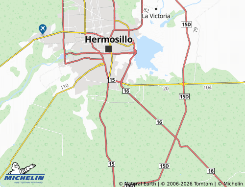 MICHELIN Bonanza map - ViaMichelin