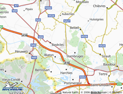 Mappa MICHELIN Quevaucamps - ViaMichelin