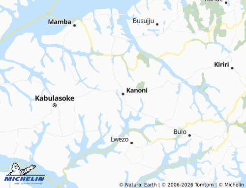 MICHELIN-Landkarte Kanoni - ViaMichelin