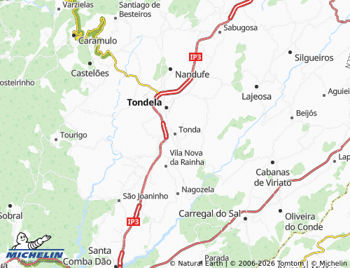 Mapa MICHELIN Tonda - ViaMichelin