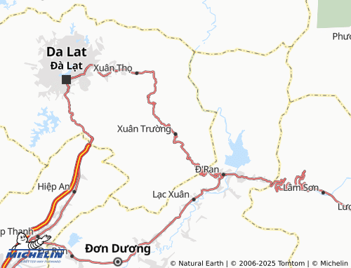 MICHELIN Xuân Trường map - ViaMichelin