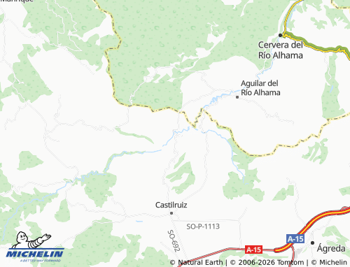 MICHELIN Cigudosa map - ViaMichelin