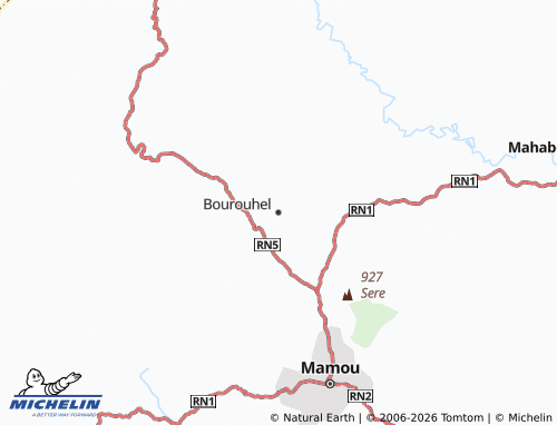 Carte MICHELIN Bourouhel - ViaMichelin