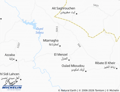 MICHELIN Amtarnaghah map - ViaMichelin