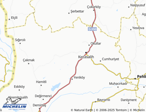 MICHELIN İstiklal map - ViaMichelin