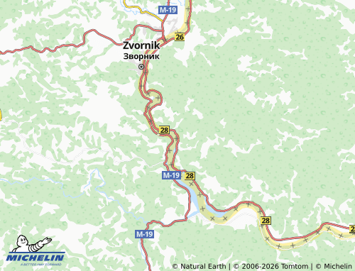 MICHELIN-Landkarte Budišić - ViaMichelin