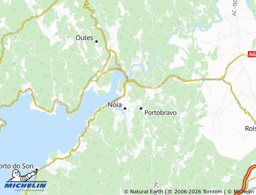 Mapa MICHELIN Barro Igrexa - ViaMichelin