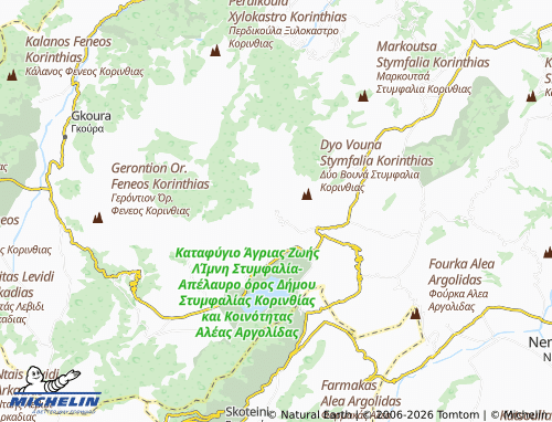 Carte MICHELIN Kyllini - ViaMichelin