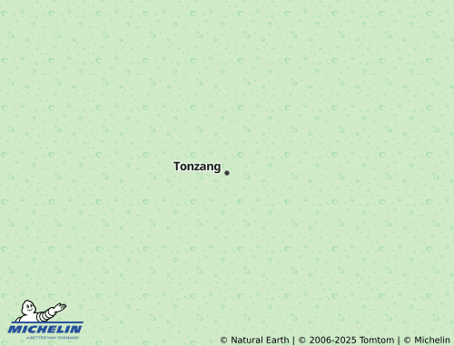 MICHELIN Tonzang map - ViaMichelin