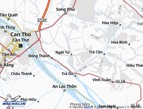 Mapa MICHELIN Ngãi Tứ - ViaMichelin