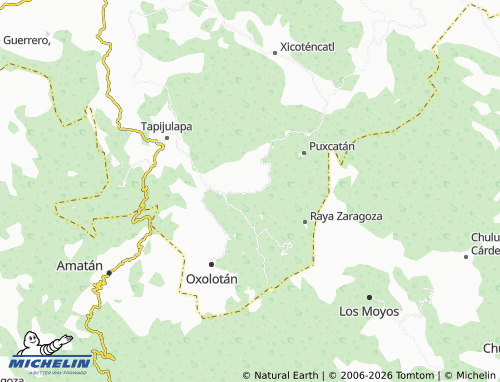 MICHELIN Barreal Cuauhtémoc map - ViaMichelin