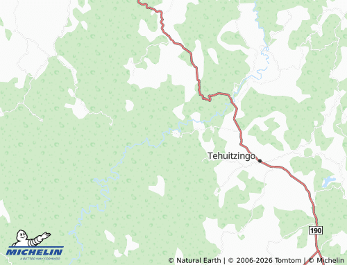 MICHELIN Tejalpa map - ViaMichelin