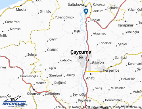 MICHELIN Sofular map - ViaMichelin