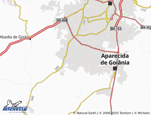 MICHELIN Jardim Oliveira map - ViaMichelin
