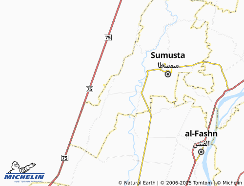 MICHELIN Nagaa El Saaida map - ViaMichelin