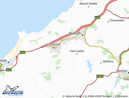 MICHELIN Brea map - ViaMichelin