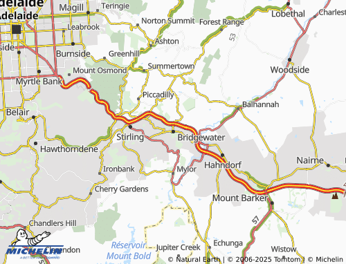 Mappa MICHELIN Bridgewater - ViaMichelin