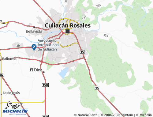 MICHELIN La Costera map - ViaMichelin