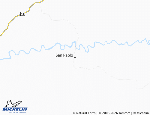 Mapa MICHELIN San Pablo - ViaMichelin