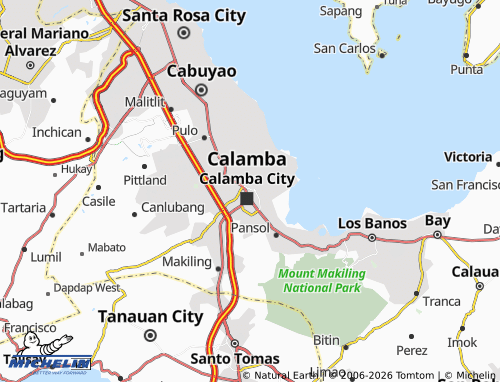 MICHELIN Barangay 2 map - ViaMichelin