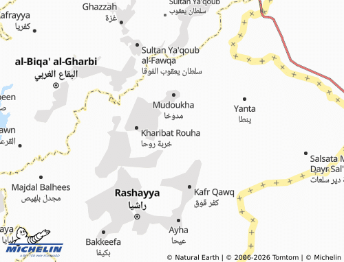 Mapa MICHELIN Ayn Arab - ViaMichelin