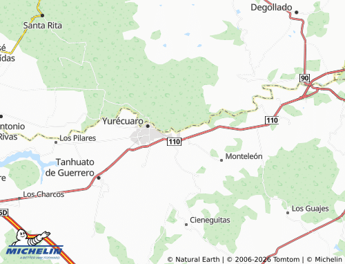 Mapa MICHELIN Jaime Carrillo - ViaMichelin