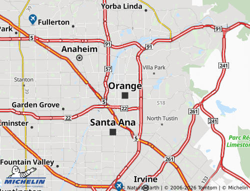 Mappa MICHELIN Orange - ViaMichelin
