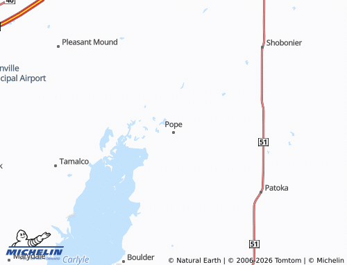 Carte MICHELIN Pope - ViaMichelin
