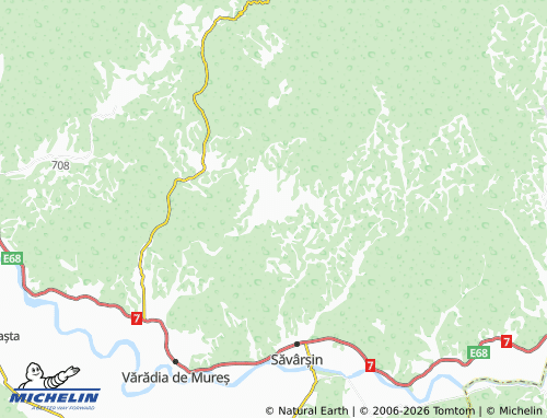 MICHELIN Lupești map - ViaMichelin