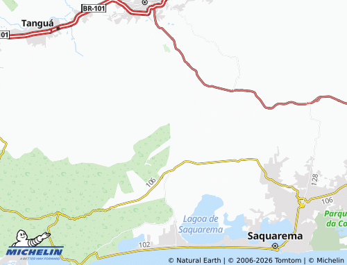 MICHELIN Tingui map - ViaMichelin