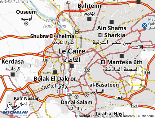 Mapa MICHELIN al-Qabeelah - ViaMichelin