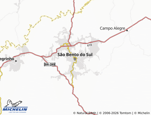 Mapa MICHELIN Centro - ViaMichelin
