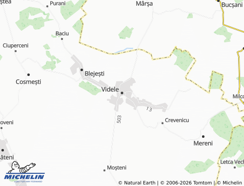 Mapa MICHELIN Videle - ViaMichelin