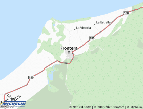 MICHELIN Jacobo Nazar map - ViaMichelin